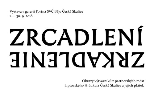 ZRCADLENÍ – ZRKADLENIE