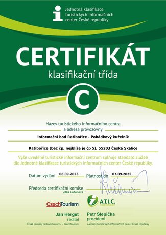 Informační bod v Ratibořicích