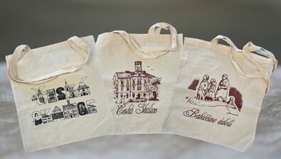 Plátěné tašky s Českou Skalicí a Ratibořicemi