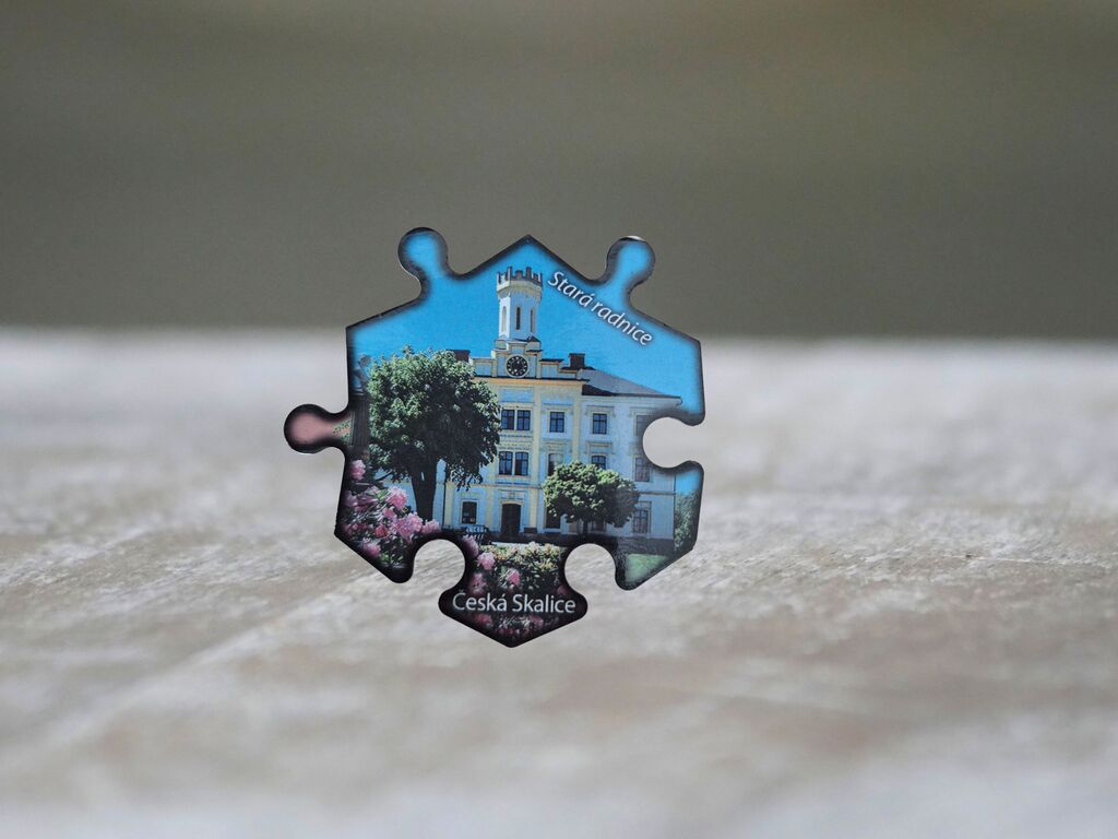 Magnetka puzzle - Stará radnice Česká Skalice