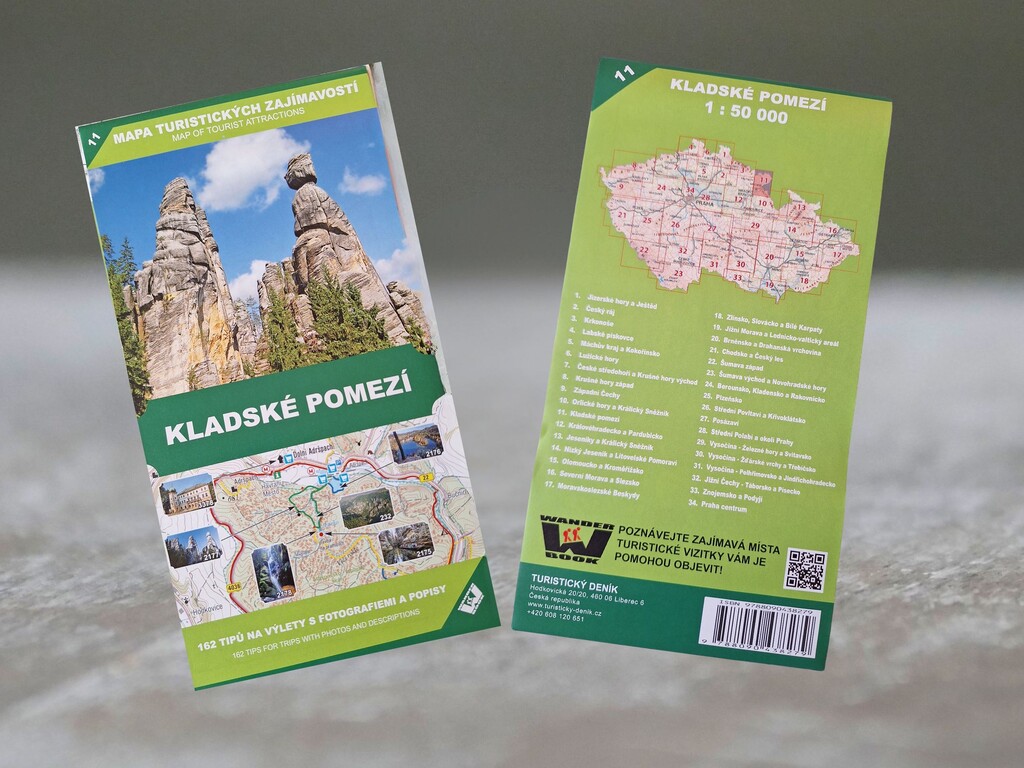 Mapa KLADSKÉ POMEZÍ