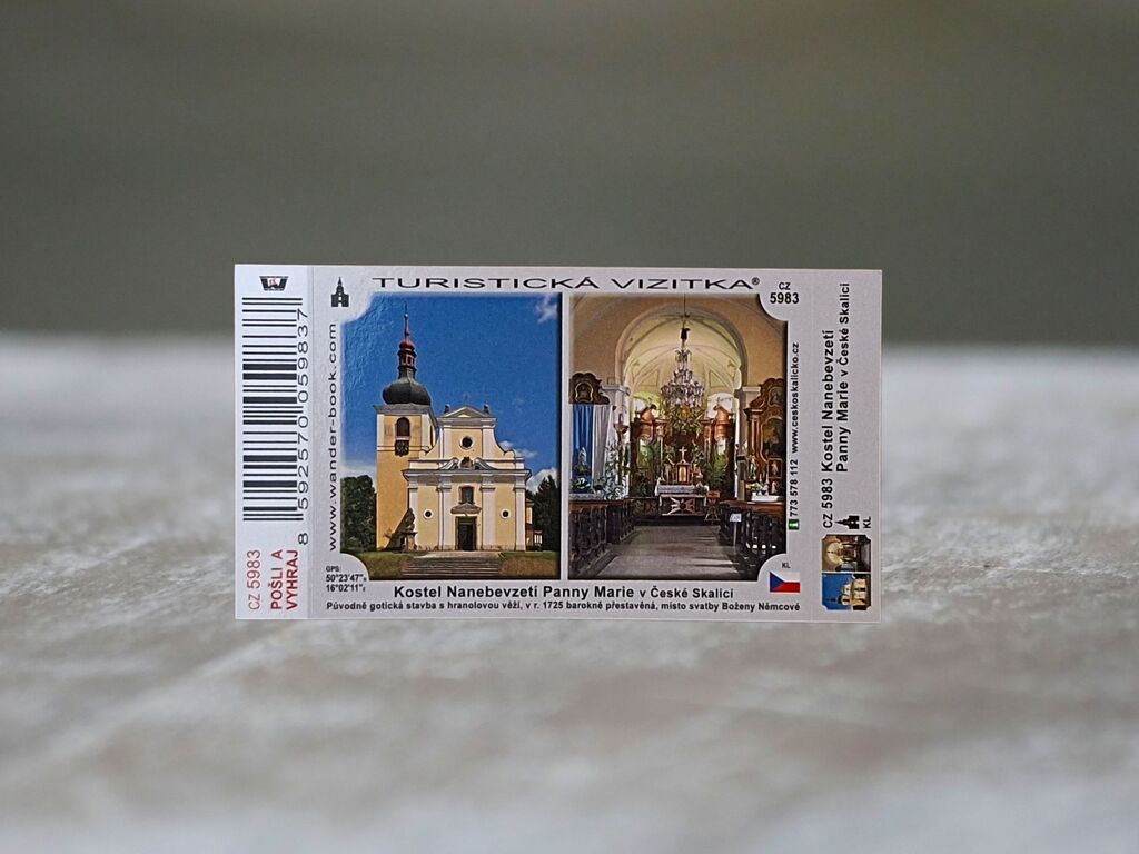 Barokní kostel Nanebevzetí Panny Marie v České Skalici
