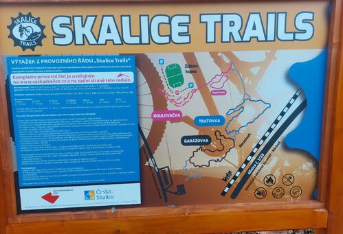 Skalice trails Singletrack, bikepark