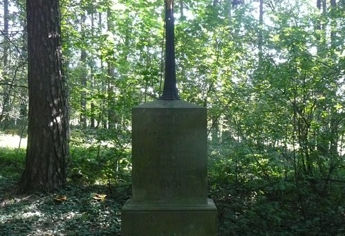 Pomník na hrobě svobodníka Baiera